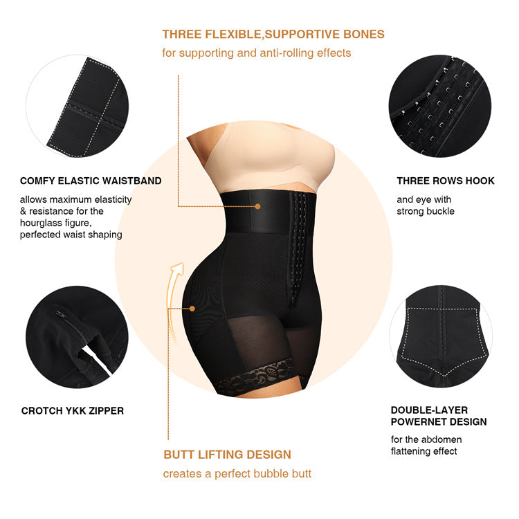 Plus Size Postpartum Shaping High-Waisted Pants
