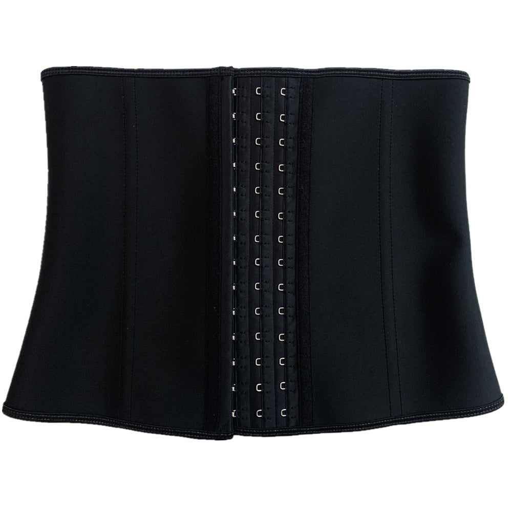 9 Steel Bone Three-Layer Latex Waist Trainer for Fitness