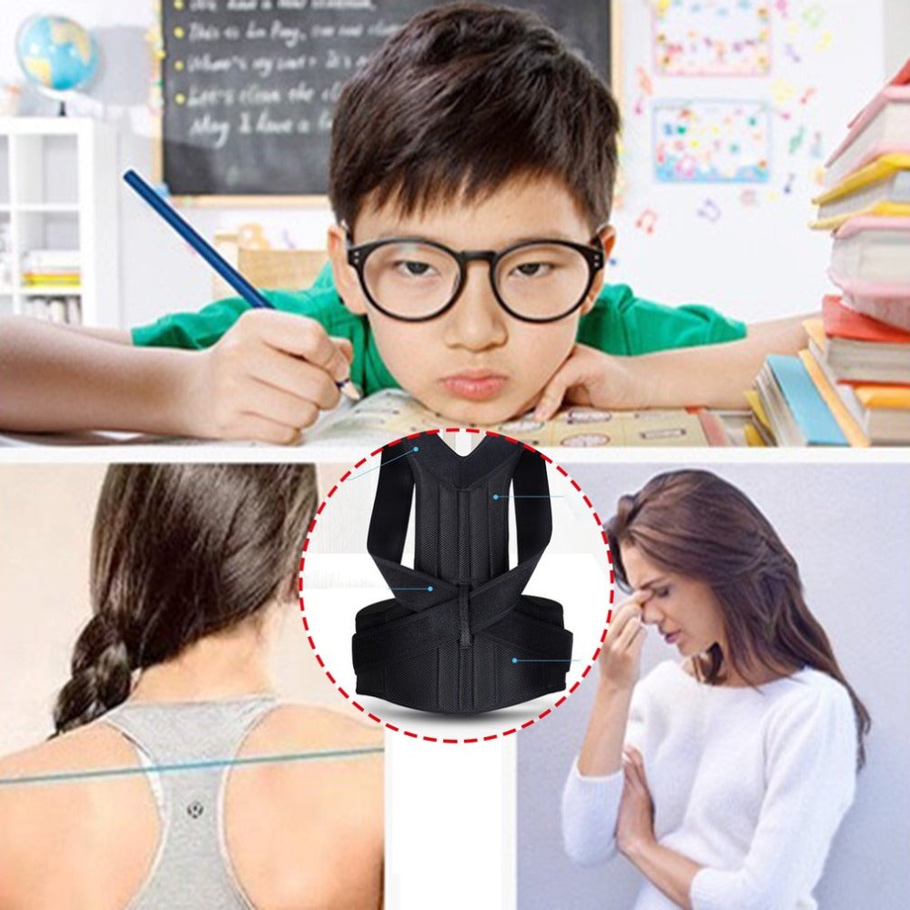 Adult Posture Corrector with Support Board for Back