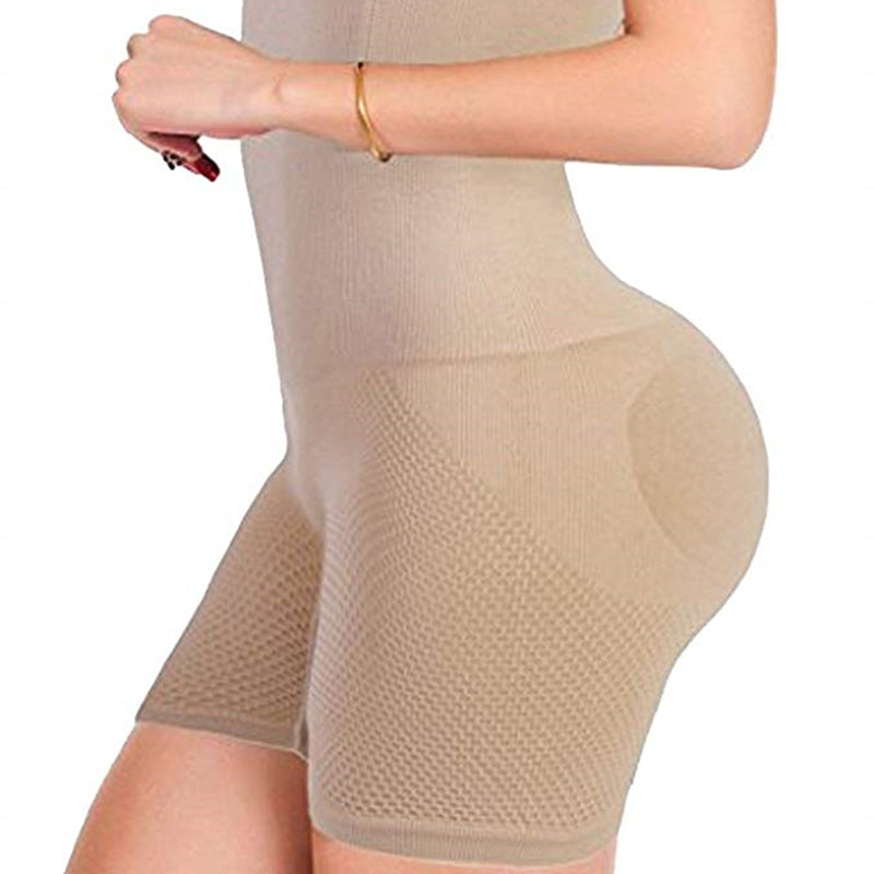 High-Waisted Seamless Shaping Shorts for Postpartum Use