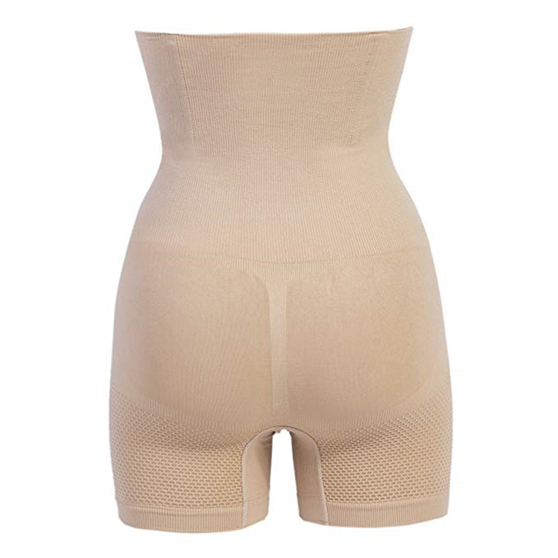 High-Waisted Seamless Shaping Shorts for Postpartum Use